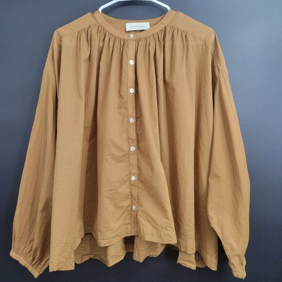 Shaina Mote Birkin Blouse in Cumin MEDIUM - Picture 1 of 9